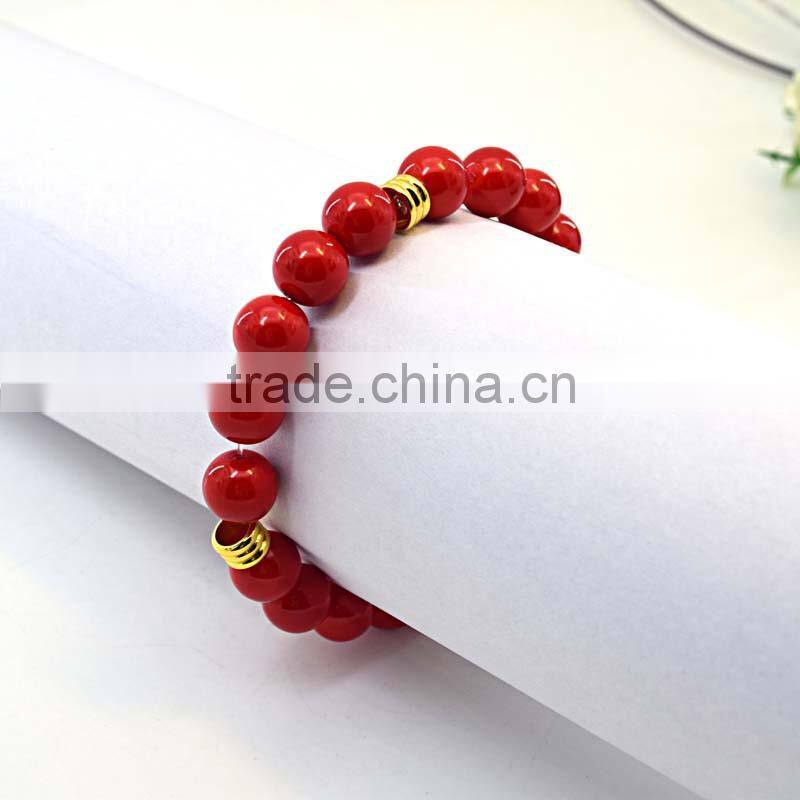 new gold chain design for men wristband Cat's eye opal beads bracelet bangle