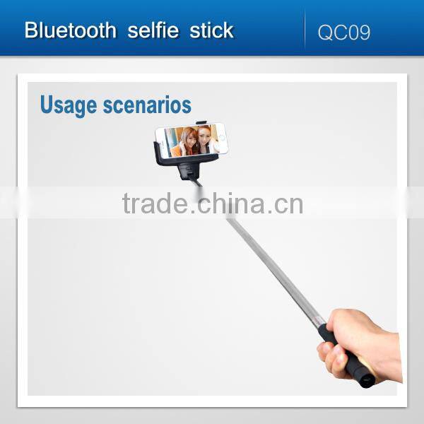 Selfie stick with bluetooth shutter button, Heavy Duty Selfie stick and BlueTooth Remote