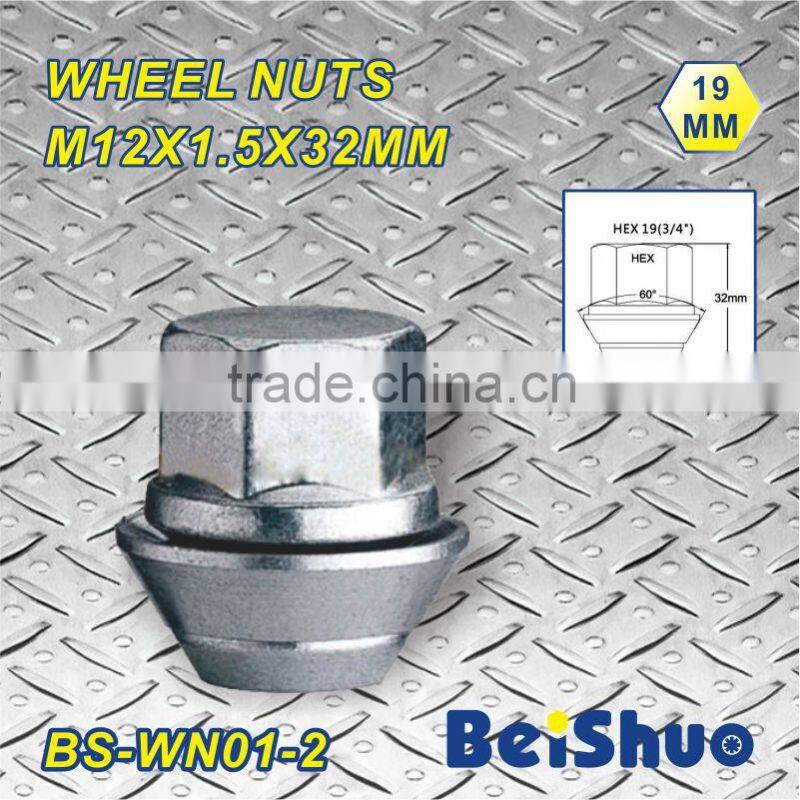 chrome wheel nuts