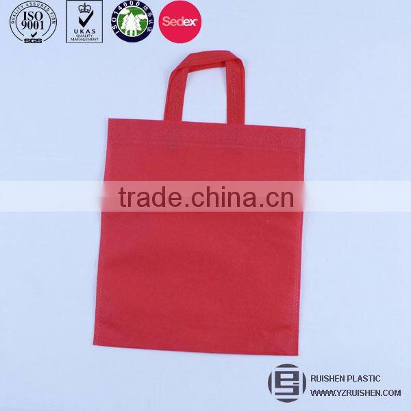 Recycled non-woven packaging bags for shopping