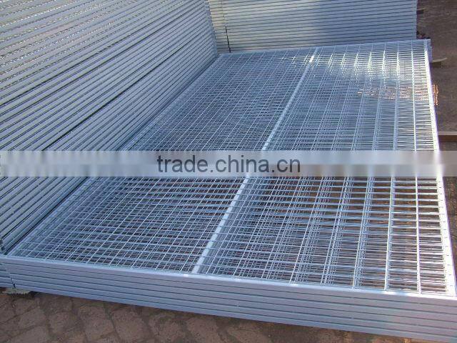 6 'galvanized and powder coating easy fence temporary fence