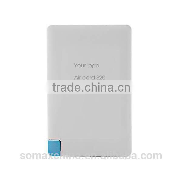 PC0651 OBOE air card S20 super slim power bank 2000mah