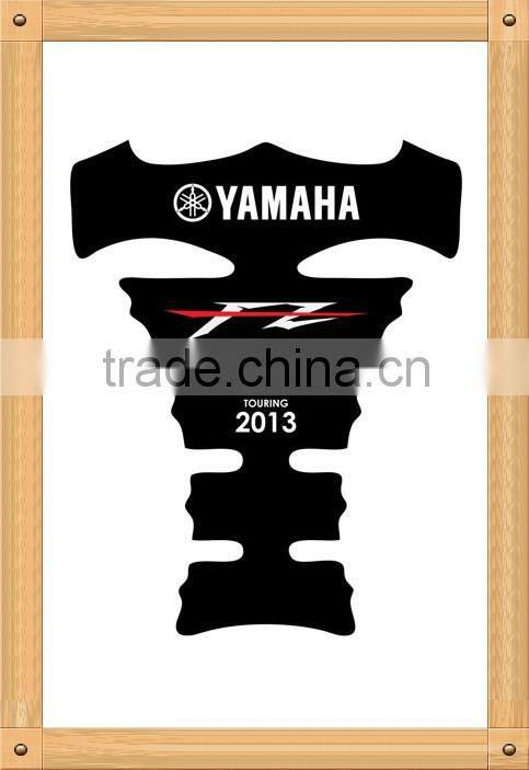 2014 motorcycle bike resin domed tank pad sticker for Protectors Shields