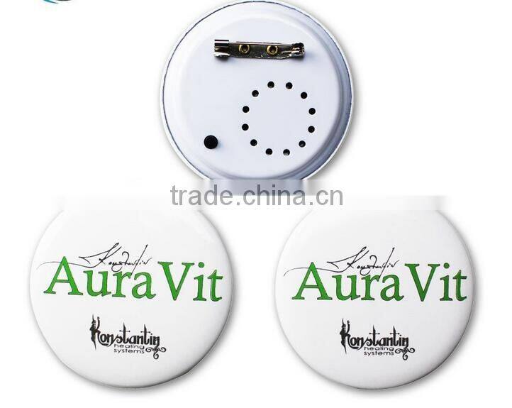 Personalized Music Sound Metal/Plastic Badge Voice Badge