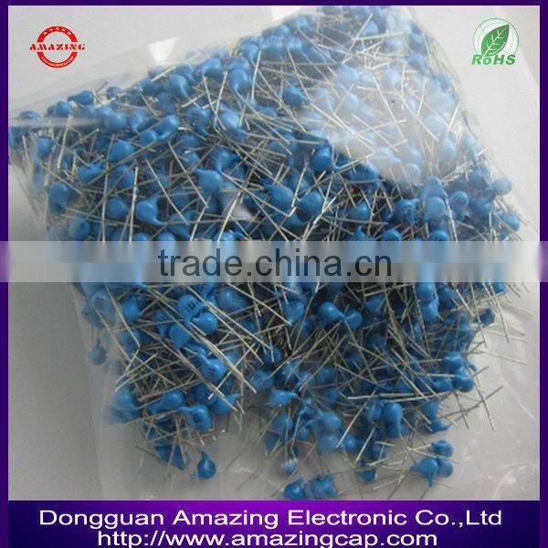 Capacitor manufacture/ high voltage disc ceramic capacitor CT81 3kV 6kV 100 104pF free samples