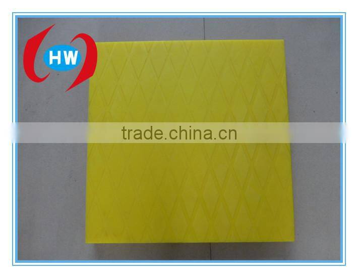 Low coefficient of friction PE 100/ Recycled Plastic Quality Products/ red HDPE sheet