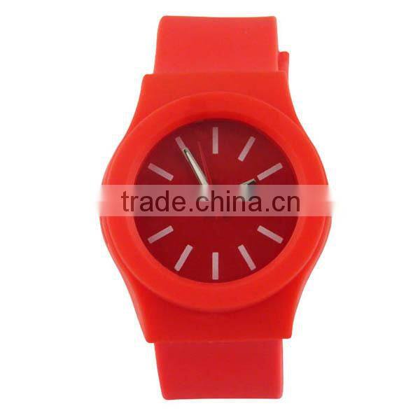 Hot selling silicon comfortable wear watch made in china factory