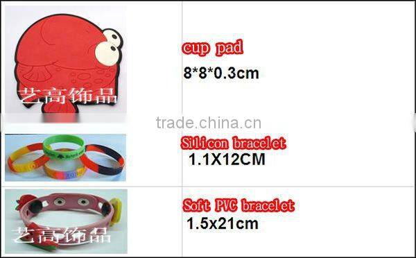 3D Eco-friendly soft pvc bar pad for bar gift