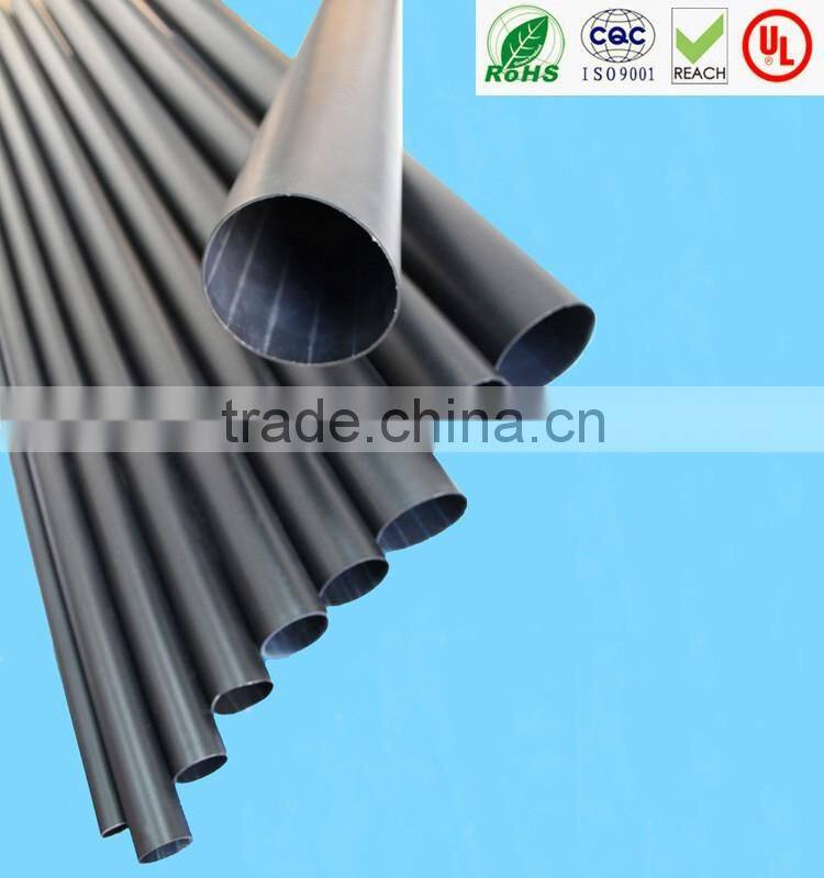 8mm hot sale polyolefin material heat shrink insulation red tube