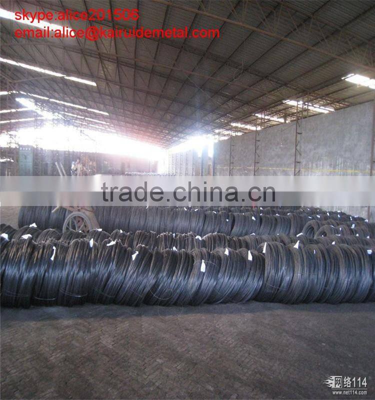 factory produce low price high quality all size of black annealed wire iron wire