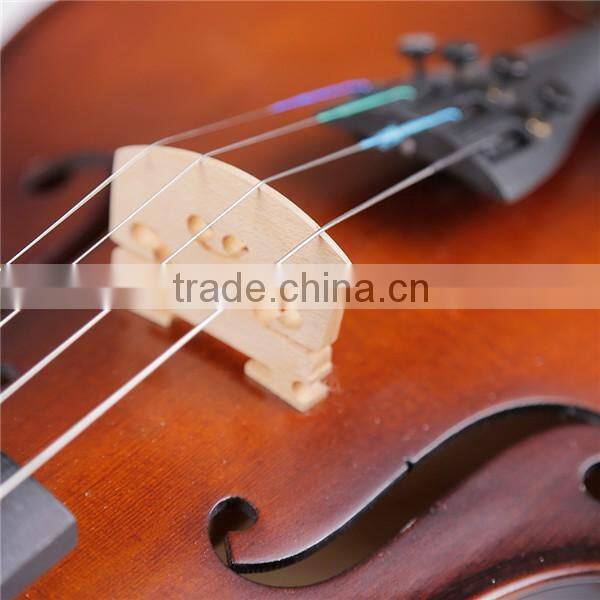 Unvarnished Violin Ebony Accessories Violin Hot Sale In USA Brand Violin 1/2