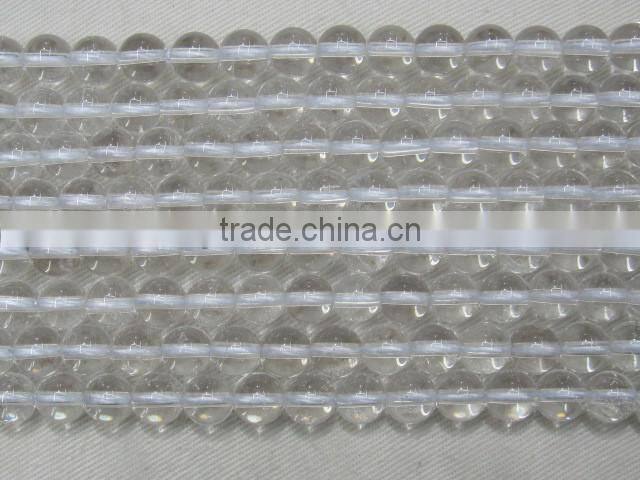 Natural gemstone Gold Rutilated Quartz round beads