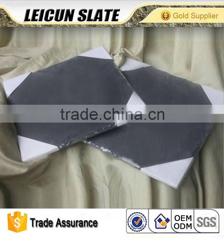 Natural slate plate food slate plate slate food board food plate with slate