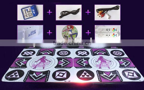 32 Bit Wireless Double Dance Mat For TV and PC With Gamepads
