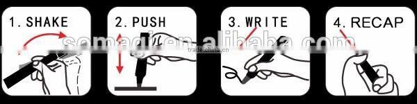 SOLID MARKER Lip stick design cute pen-best to use on glass, window, whiteboard