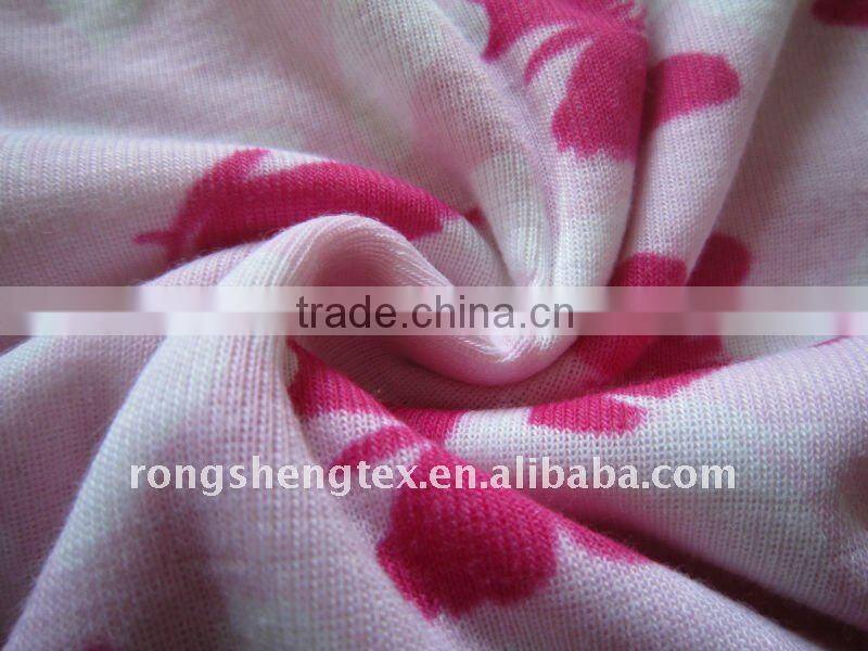 Printed rib comfortable soft