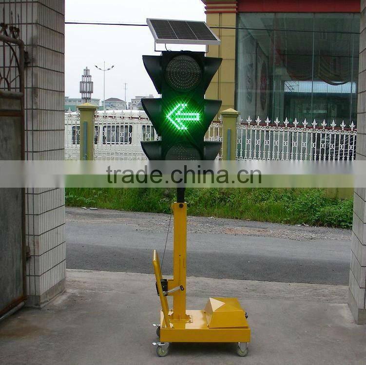 Production high brightness Solar LED Traffic Light