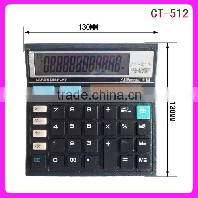 World-wide hot sale large solar power calculator