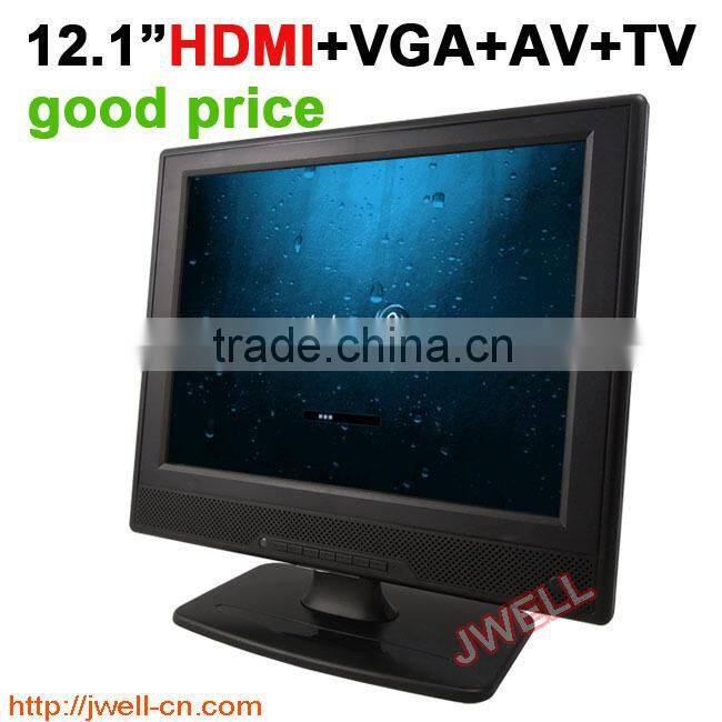 12 inch 4:3 TFT LCD AV VGA HDMI Monitor with high quality