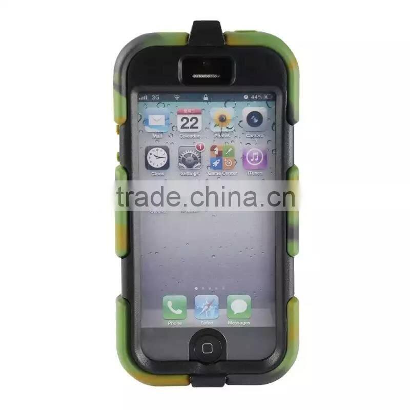 Military Builder Workman Heavy Duty Case, Shock Proof Touch Screen Case Cover For Apple Iphone SE