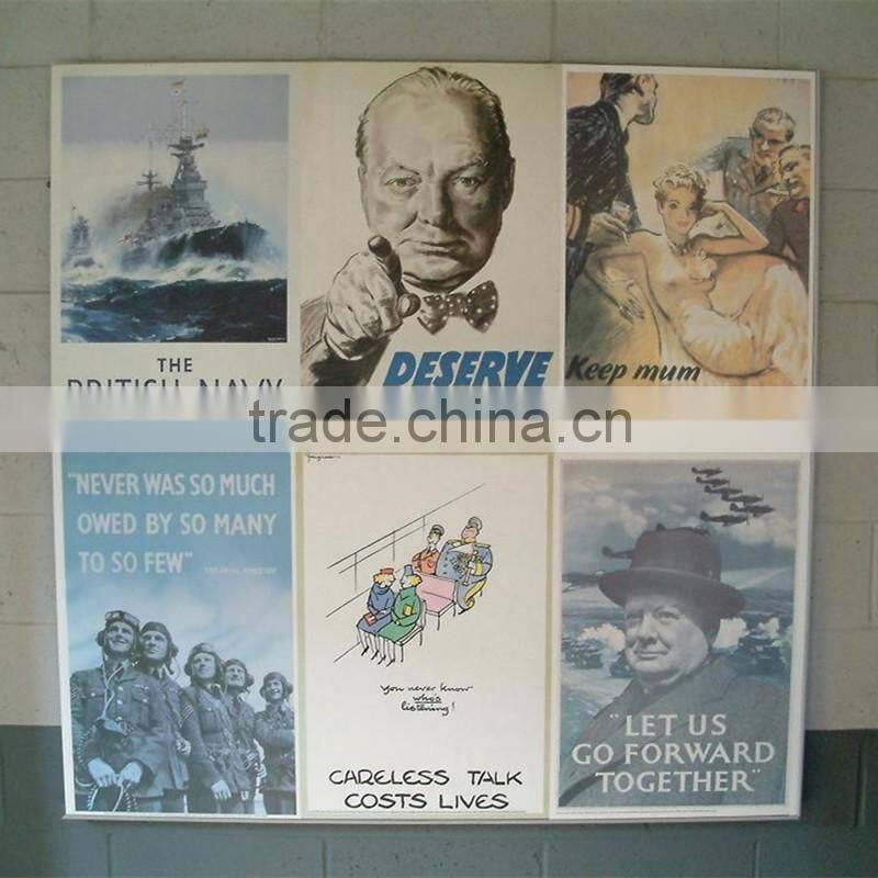 Cheap wall poster printing design manufacture in china wholesale