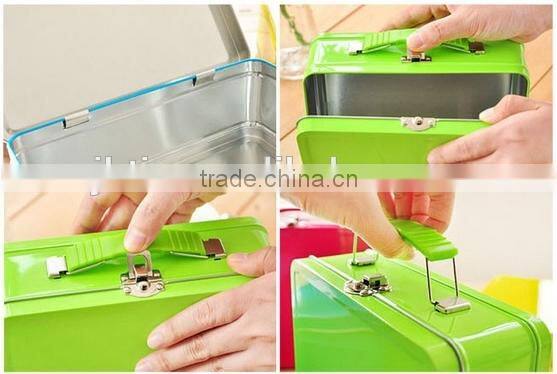 wholesale tin lunch box food packaging tin accept small order custom made