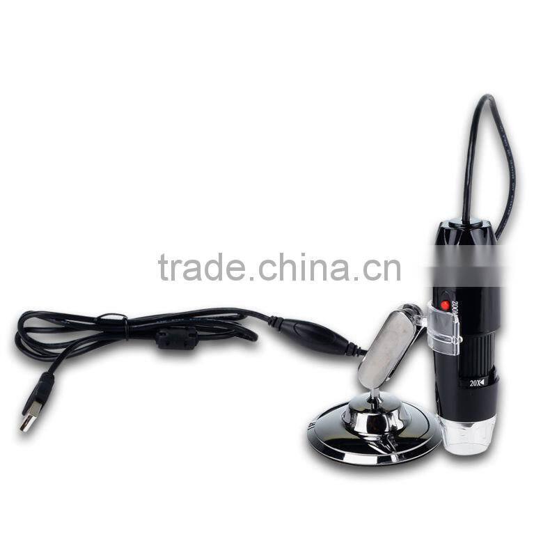 20x - 800x 2MP USB Digital Microscope Endoscope Video Camera Magnifier w/Driver
