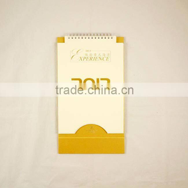 Hotels custom advertising desk calendar