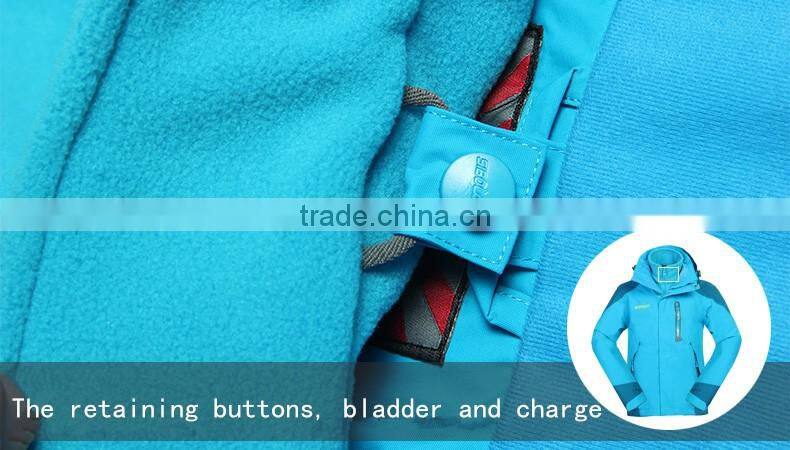 Customized fashion waterproof breathable technology winter jacket for women