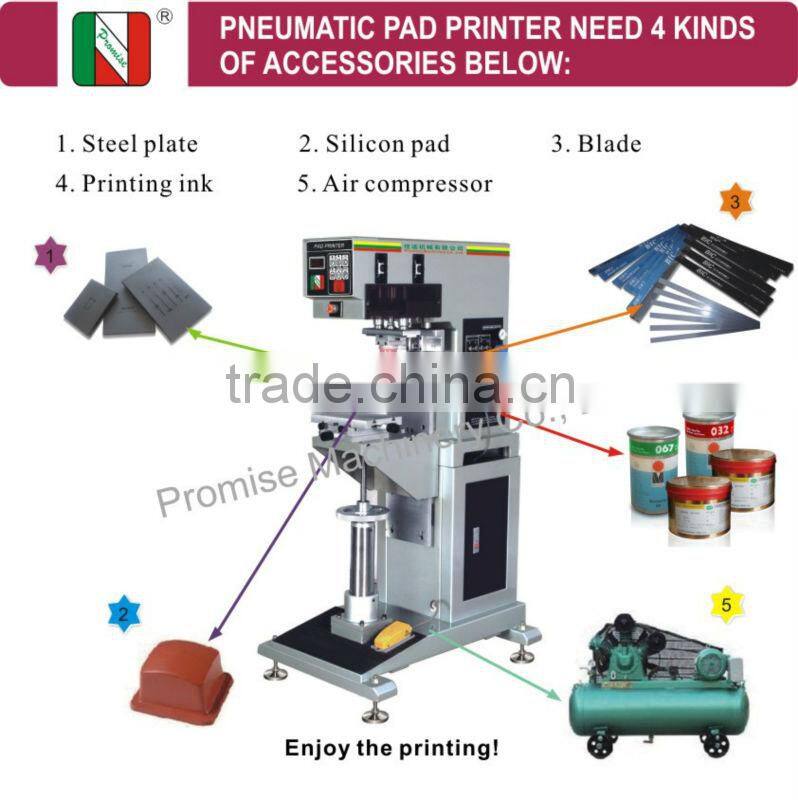 JN-P1-160X Single Colour Ink Tray Pad Printer