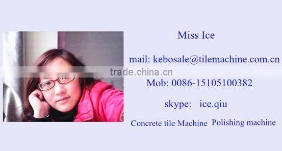 KBJX stripe concrete block machine for stripe tiles