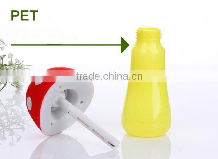Mushroom shape home used usb LED light air humidifier