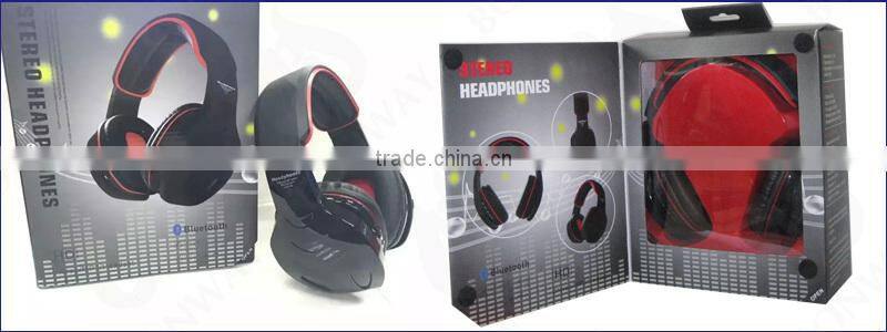 fm radio bluetooth headset with microphone