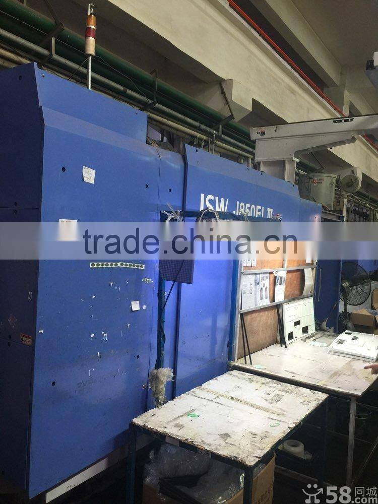 Japanese all electric plastic injection molding machine JSW 850T 1300T
