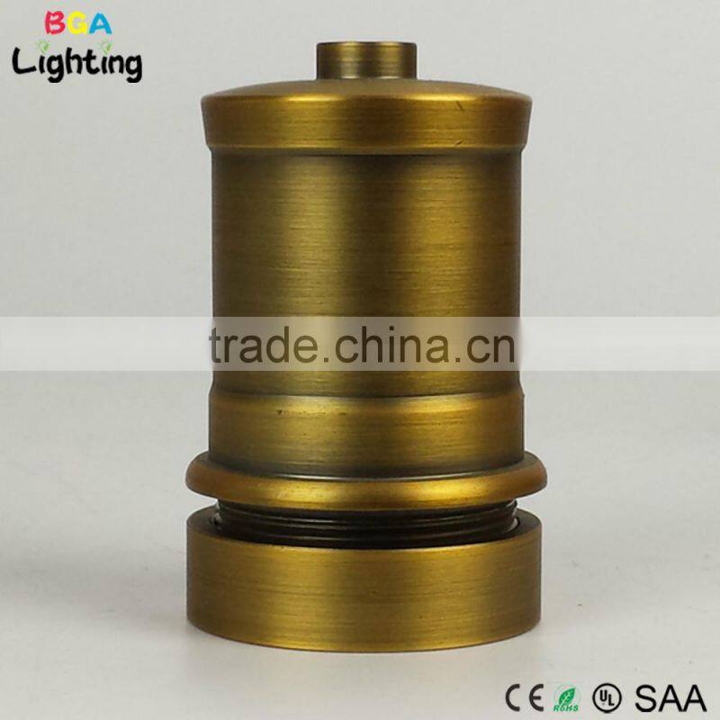 E26 Aluminum metal ceiling lamp socket for suspension lamp