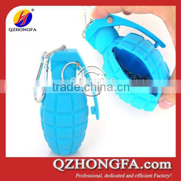 Banana design silicone cheap coin purse