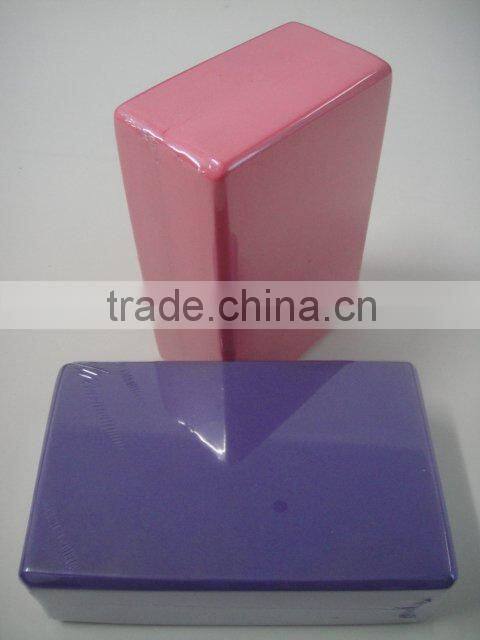 blue yoga brick/ yoga fitness set