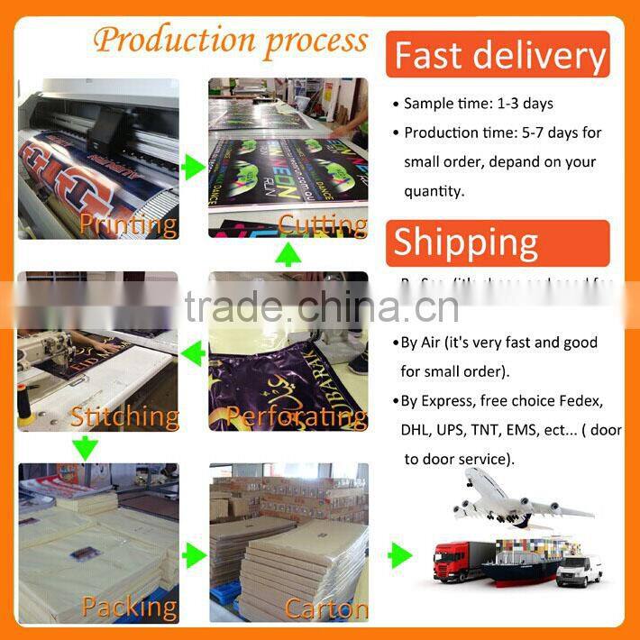 High resolution printing custom vinyl advertising flex banner