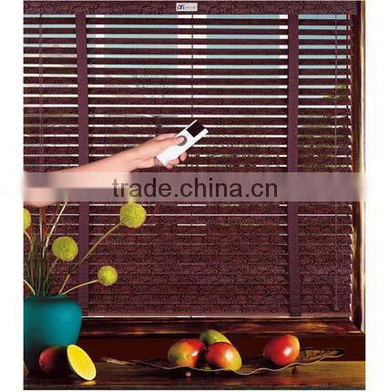 Guangzhou high quality motorized venetian blinds/curtains