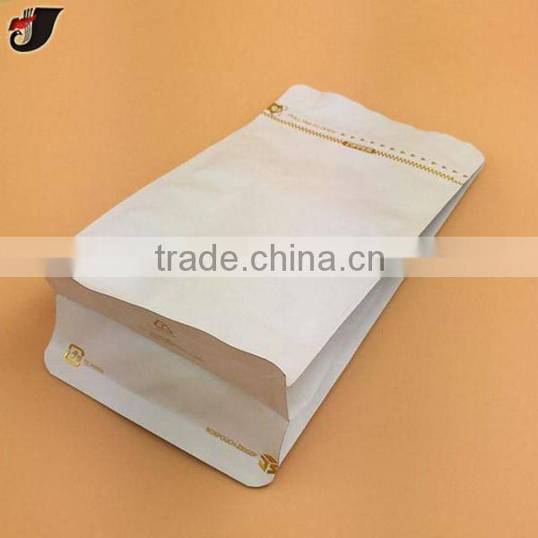 Eco-friendly AL foil flat bottom bag