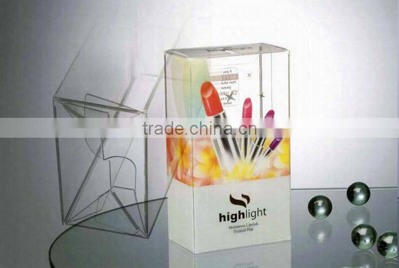 Wholesale new design transparent makeup organizer box with drawer