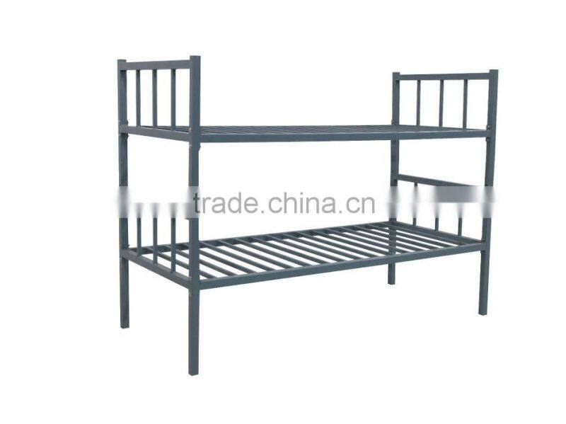 Heavy duty metal frame army surplus bunk bed