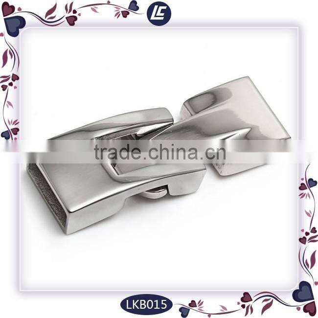 Stainless steel jewelry findings magnetic bracelet clasp unique closure