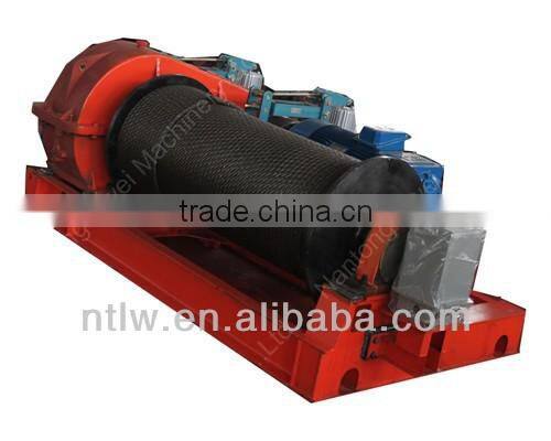 new design 80KN high speed electric winch for sale