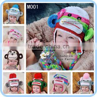 free pattern knitted hats kids