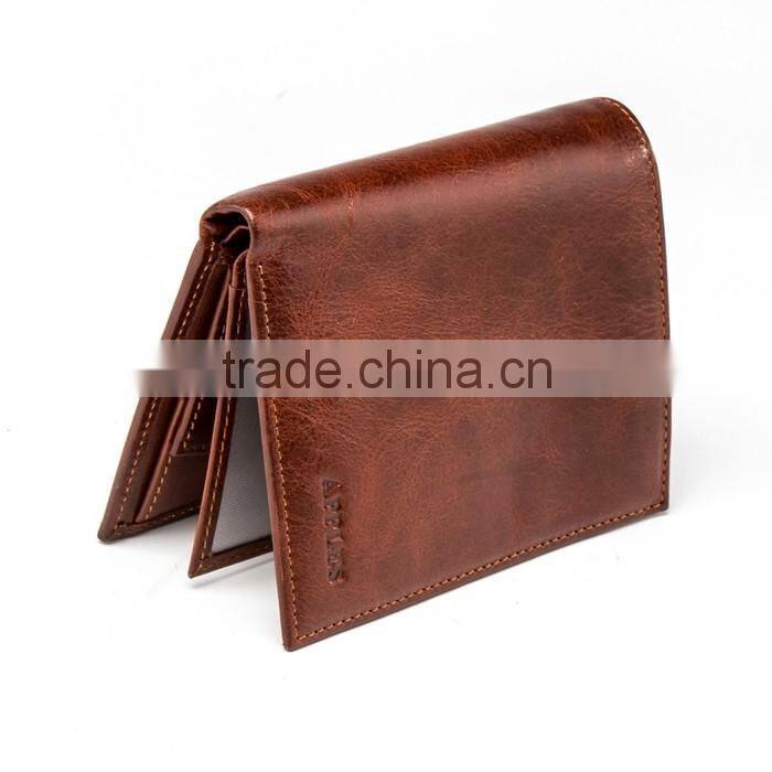 Factory Wholesale Leather Super Quality Leather Purse For Man