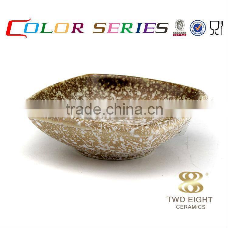Square small fine porcelain bowls antique ceramic bowl from Guangzhou