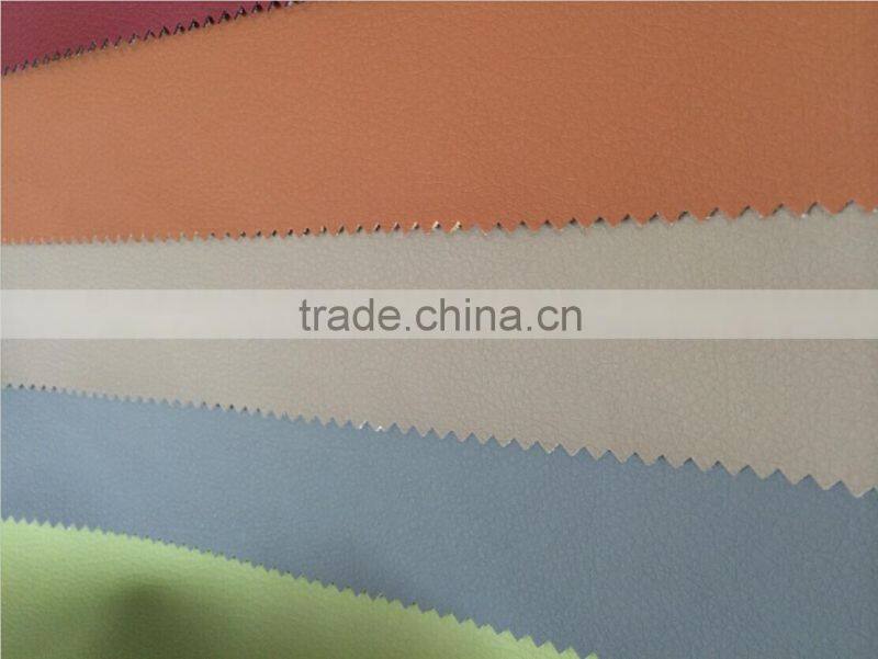 Popular Colorful and classical Lichee design PU Leather for Sofa