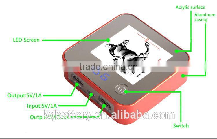 KETRON Solar Power Bank with Precise LCD Digital Display