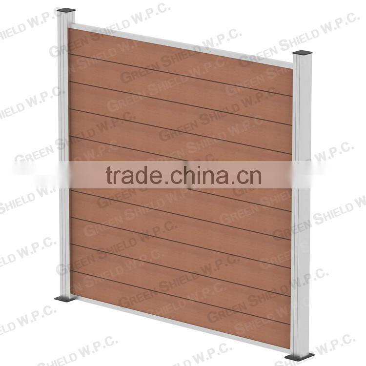 WPC Fence/Wood Plastic Fence/Enclosure Wall 1.8m/2.0m